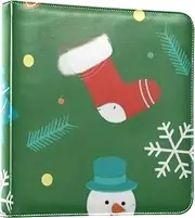 Green Merry Christmas Party Photo Album Binders Photo Books Self Adhesive Pages Scrap Book Photo Albums Family Photo Album 4x6, 5x7, 6x8 Photos