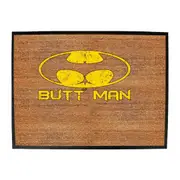 Butt Man - Funny Novelty Doormat Man Cave Floor mat