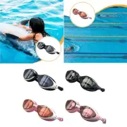 Swim Goggles Adjustable Strap for Men Women Soft Silicone Waterproof No Leaking