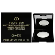 GA-DE Velveteen Matte and Metallic Eyeshadow - 227 White Whisper White Whisper For Women 0.105 oz Eye Shadow