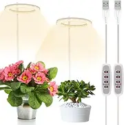 Grow Light, Full Spectrum LED Plant Lights for Indoor Plants, Adjustable LED Growing Light, Easy to Use Grow Lamp for Bonsai Indoor Garden Vegetation
