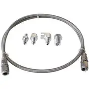 Aeroflow Stainless Steel Braided Line Gauge Kit -3AN, AF30-3003