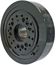 Power Bond PB-1211SS Race Series Harmonic Balancer, Black