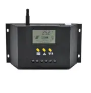 PWM Solar Charge Controller 30A/50A/60A 12V/24/48V Battery Charger Regulator LCD