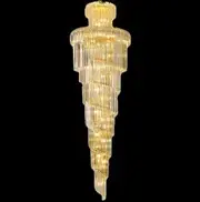 Delessi Verona 35LT Crystal Spiral Chandelier