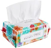 Cotton Tissue, Thickened Facial Paper Towel Pearl Pattern Design | Hygienic Face Tissue, Safe Cotton Wipes for Sensitive Skin, Makeup Remover for Adults