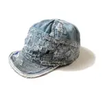 KAPITAL NO. 4 PATCHWORK ARMY 破壞 CAP 遮陽帽 水洗 牛仔帽 老人與海 帽子