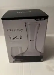 New Godinger Monterey 9-Piece Wine Decanter Set