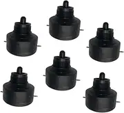iplusmile 6PCS Car Tweeters Audio System Compact Piezoelectric Horn Speakers Stylish Design Durable Space Saving Replacement for Car Audio Systems