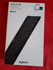 Logitech Keys-to-Go Bluetooth Keyboard NEW AS-IS