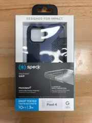 Speck Presidio Grip Case for Google Pixel 4 - Coastal Blue/Black