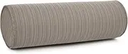 Sherry Kline Neckroll with Cord, 6"x18", Khaki 2 Count