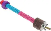 Parliky Bird Perch Stand for Parrots and Birds Sturdy and Rope Design Easy to Install and Clean