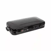 Crossrock 30 inch Deluxe Protable Baritone Ukulele Hard Case, Double Capacity