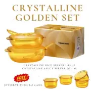 Tupperware Crystalline Server Set (Full Set)-Microwaveable