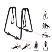 One-Piece Parallel Bars - Dip Station & Chin-up Bar & Pull-up Bar & Push up Bar
