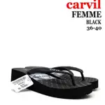 CARVIL FEMME L 女士涼鞋坡跟拖鞋原始代碼 246