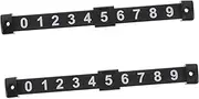 Kisangel 2Pcs Table Soccer Score Counters Score Keeping Markers for Foosball Games for Table Football and Other Tabletop Games