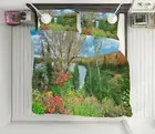 3D Forest Trees 2838NA Bed Pillowcases Quilt Cover Duvet Kathy Barefield Fay