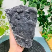2089g Natural Amethyst Geode Mineral Specimen Crystal Quartz Energy Decoration