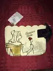 Disney Epcot World Showcase France Beauty & the Beast Bonjour Belle Pouch Makeup