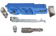 Adjustable Spring Power 90 No Hold Open Overhead Concealed Closer with "A" Ha