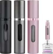 Travel Perfume Bottle Refillable Atomizer - 3-Pack 5ML Perfume Atomiser, Pocket