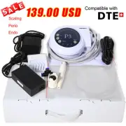 Dental Portable Ultrasonic Piezo Scaler Teeth Clean fit DTE SATELEC tips & tube