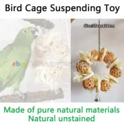 Bird Cage Suspending Toy Parrot Chewing Toy Pet Bird Toy Birdcage Hanging DIY