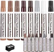 Furniture Repair Markers Kit | 17Pcs, Touch-up Wax Sticks, Scratch Cover Pen Set