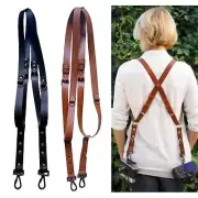 Double Harness Shoulder Strap 2 Cameras Daily Matching Double Camera Harness