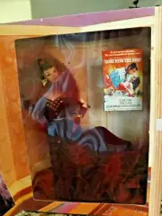 Scarlett O Hara Barbie Doll Gone With The Wind 1994 Red Shame Dress