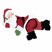 Home decor Santa Snowman Fence Peeker Christmas Decoration Outdoor Festivity To The Occasion