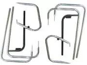 Saddlebag Guard Rails 97-08 Harley Davidson Road King Electra Street Ultra Glide