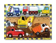 Melissa & Doug Construction Chunky Puzzle