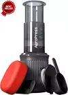 Go Travel Coffee Press - Brew Anywhere, Compact & Microwaveable Mug, American/Es