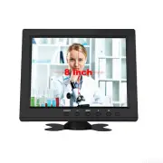 Portable 8.0" TFT Display IPS Screen HDMI VGA AV BNC Monitor for CCTV Camera PC