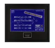 MASTER REPLICAS STAR WARS DARTH MAUL LIGHTSABER BLUEPRINT SW-108 *ARTIST PROOF*