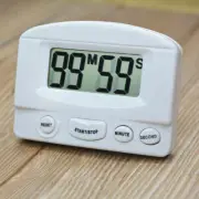 Kitchen Cooking Alarm Magnetic Mini Count Up Down LCD Digital Timer Electronic