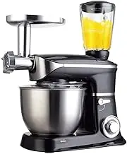Stand Mixer, 6.5 Qt. 6-Speed Electric Kitchen Mixer with Dishwasher-Safe Dough Hooks, Flat Beaters, Wire Whip & Pouring Shield Attachments for Most Home Cooks