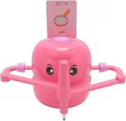 Drawing Robot for Kids, Insert 100 Drawing Cards Voice Interaction Automatic Painting Educational Drawing Robot Set Montessori Learning Toy with 2 Drawing Pens, Girls Boys Gift