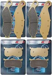 Lefossi Motorcycle Front and Rear Brake Pads Brakes for Harley Davidson FLRT Freewheeler Trike FLHTCUTG Tri Glide Ultra Trike 2014 2015 2016 2017 2018 FA638FF FA641RR