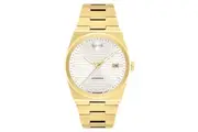 Movado Gold Steel White Dial Automatic Men's Swiss Made Watch - 3600943