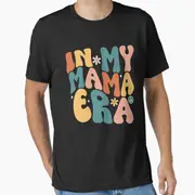 In My Mama Era Groovy Retro Mother's Day Essential T-Shirt