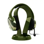 4Gamers Panther Gaming Headset Wave Forest + Headset Stand with Base