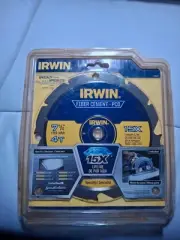 Irwin 4935473 7-1/4" x 4T Fiber Cement - PCD Diamond Tipped Circular Saw Blade