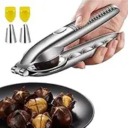 Walnut Cracker | Chestnut Cutter Walnut Opener Nut Cracker,Non-Slip Handle Walnut Pliers, Kitchen Tools, Ergonomic Pecan Cracker Tool for Walnet