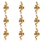 9pcs Braiding Hair Jewelry Dreadlock Coil Hair Jewelry Beads