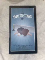 Happy hour The Original Fun Workshop MINI Tabletop Tennis Ping Pong Set New Toy
