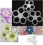 3Pcs Flowers Petal Leaf Metal Die Cuts,Spring Flower Leaf Butterfly Cutting Dies Cut Stencils DIY Scrapbooking Decorative Embossing Paper Scrapbooking Card Making